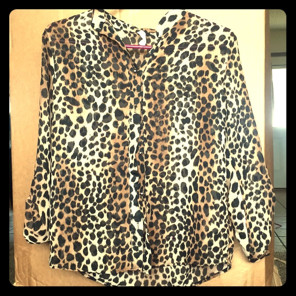 Leopard print tops